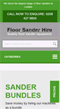 Mobile Screenshot of floorsanderhirelondon.co.uk